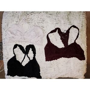 3 AE Bralettes